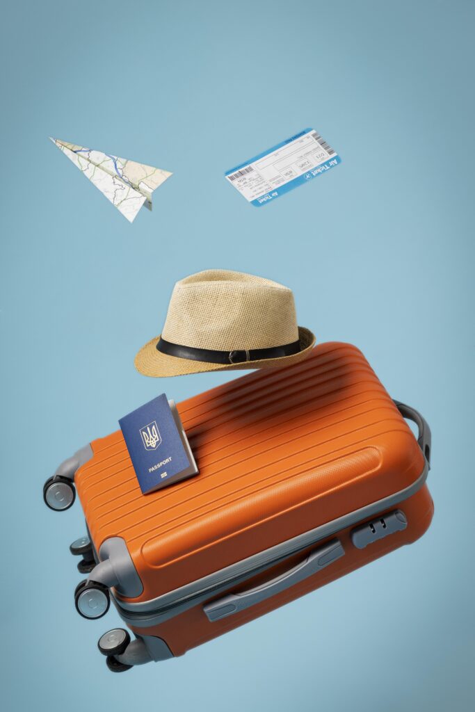 travel concept with lugagge hat (1)
